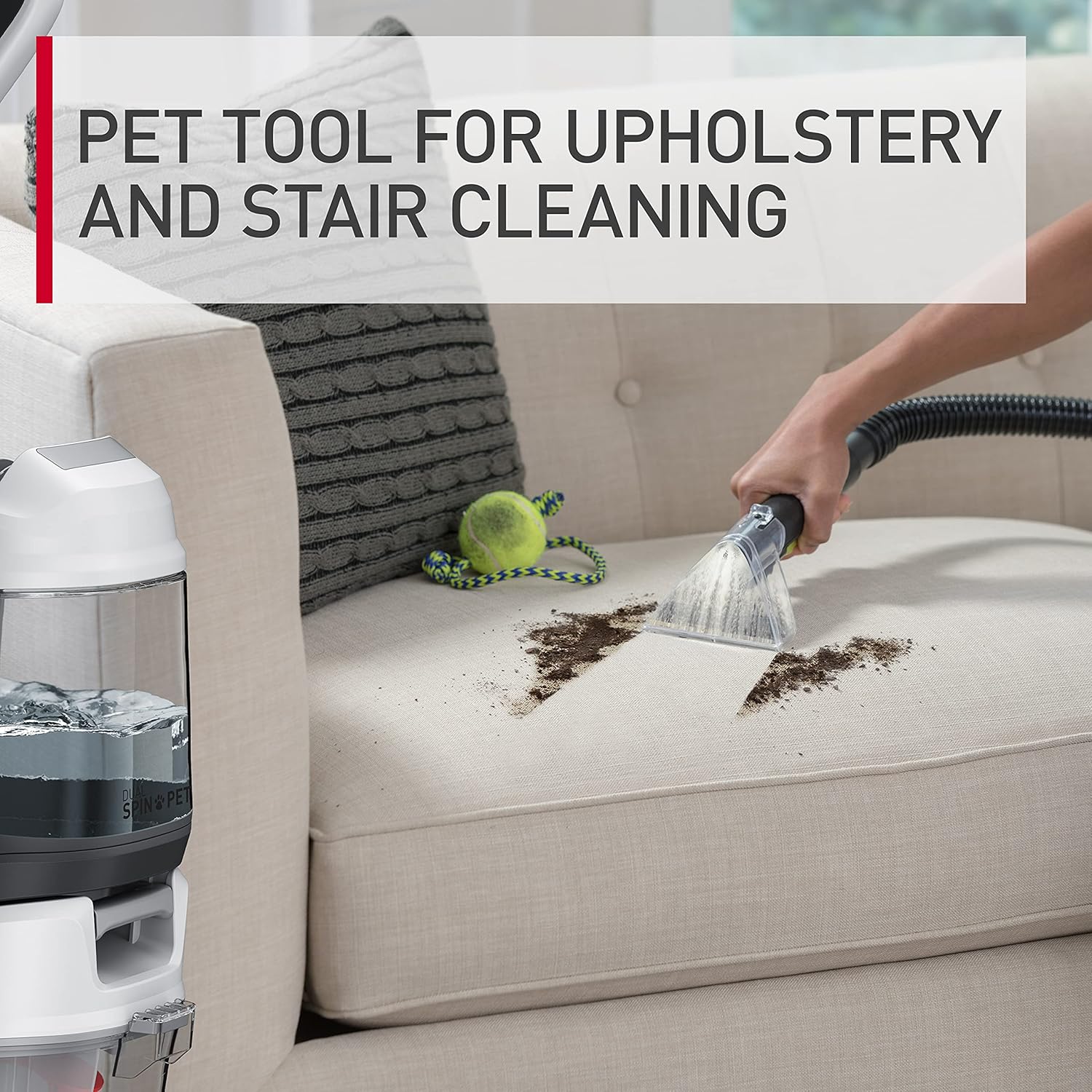 Hoover Dual Spin Pet Carpet Cleaner Machine