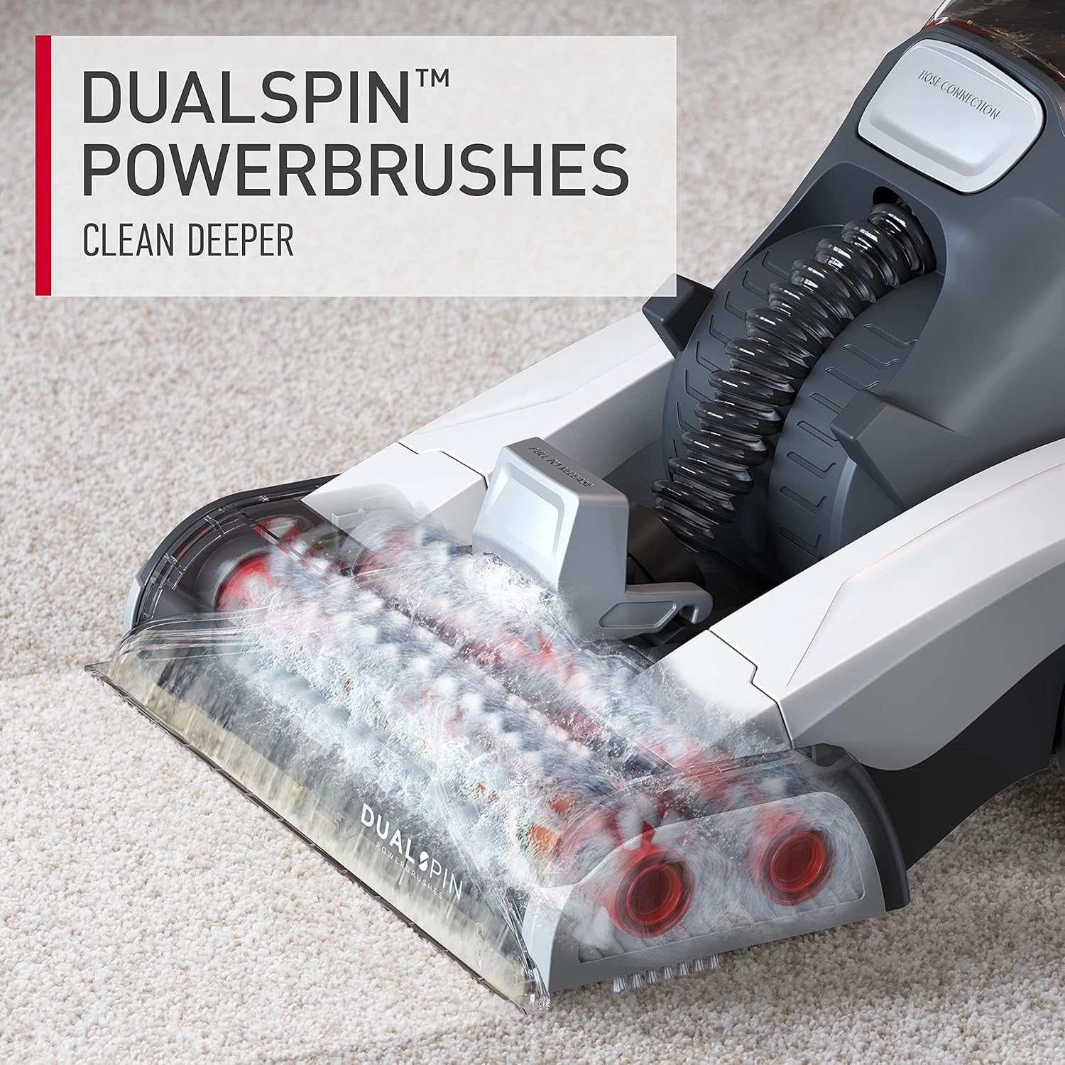 Hoover Dual Spin Pet Carpet Cleaner Machine